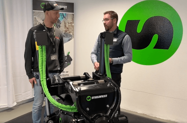 Lansering av Steelwrist XTR20 tiltrotator